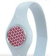 bioDOT bioDOT White EMF protection Silicone Wristband
