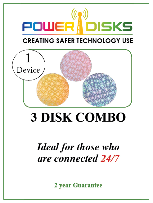 3 DISK Package = Wearable + Electronic DISKs for Cell
