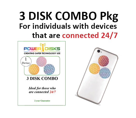 3 DISK Package = Wearable + Electronic DISKs for Cell