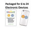 Electronic DISKs for: 6 to 24 Devices