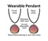 Pendant - COMBO Package: Stainless steel