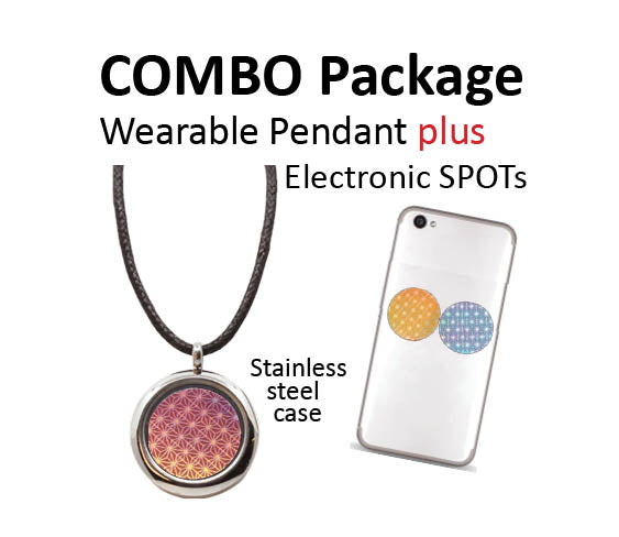 Pendant - COMBO Package: Stainless steel