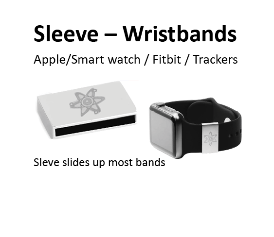 Sleeve - Slides up Smart Device Wristbands