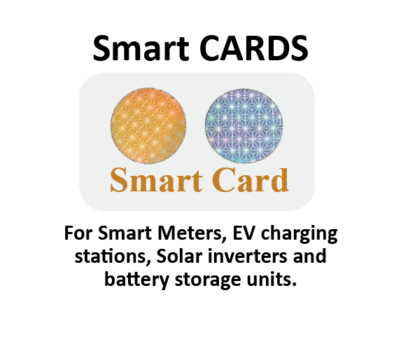Smart CARDs - For Smart Meters & Solar Inverters