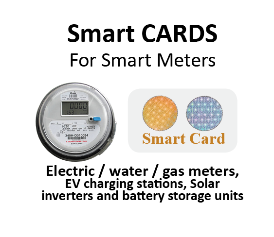 Smart CARDs - For Smart Meters & Solar Inverters