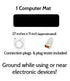 Grounding Computer Mat Kit - Component View