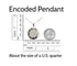 Pendant - Encoded Wearable EMF Protection