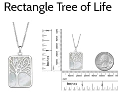 Pendant - Rectangle Tree