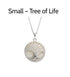 Deluxe Silver EMF Pendant - Tree of Life Design Small